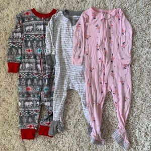 Baby girl’s 12 month pajamas